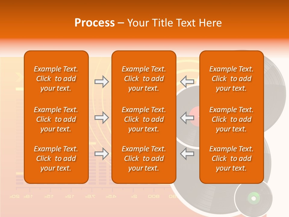 Trance Treble Blots PowerPoint Template