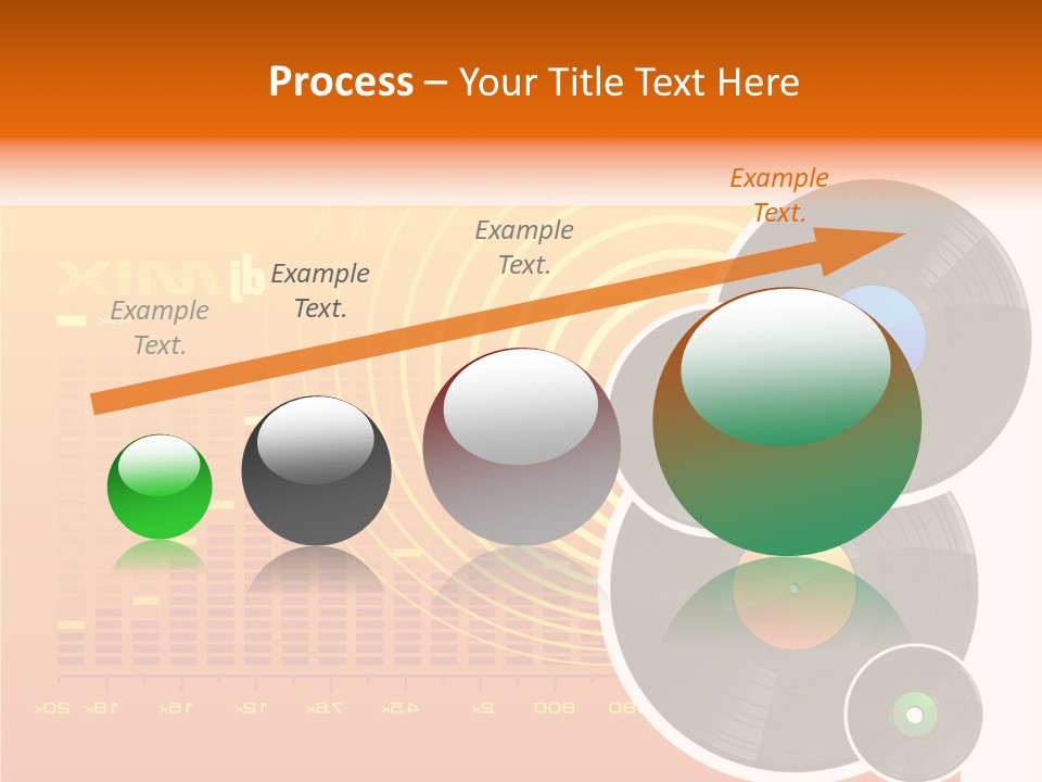 Trance Treble Blots PowerPoint Template