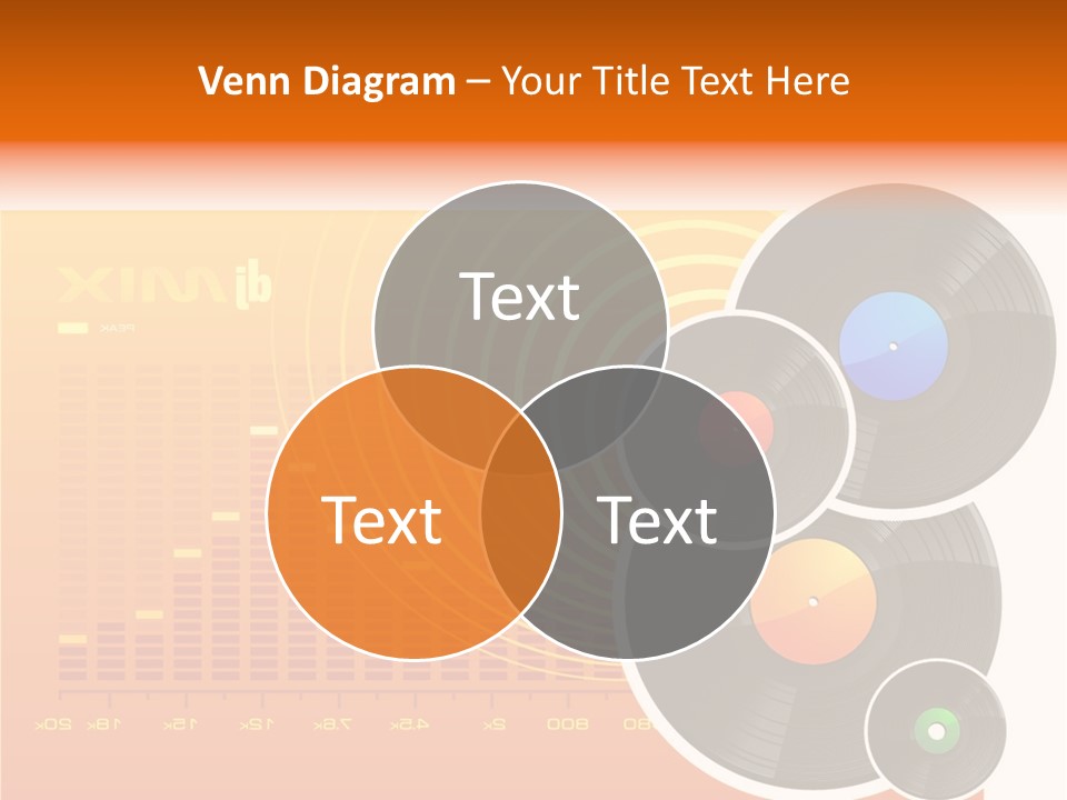 Trance Treble Blots PowerPoint Template