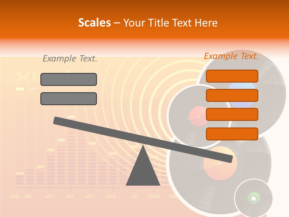 Trance Treble Blots PowerPoint Template