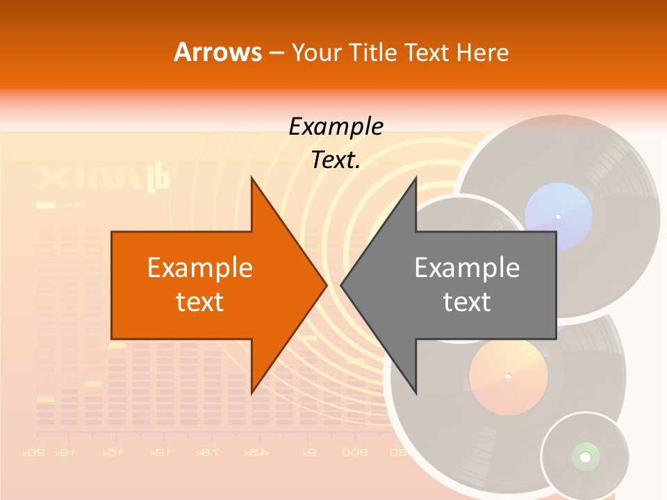Trance Treble Blots PowerPoint Template