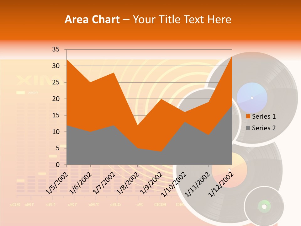 Trance Treble Blots PowerPoint Template