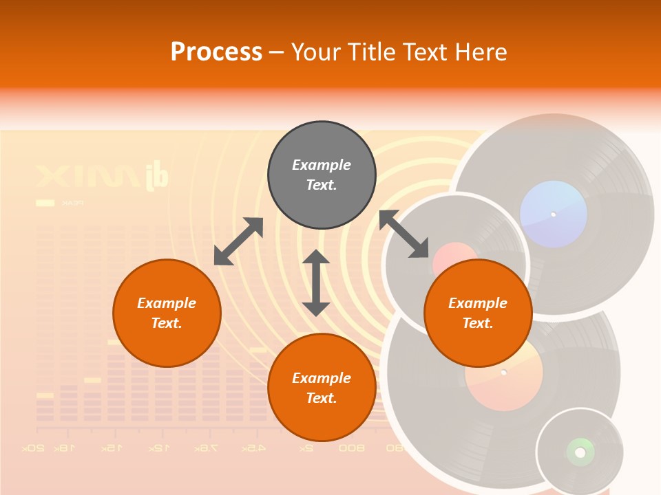 Trance Treble Blots PowerPoint Template