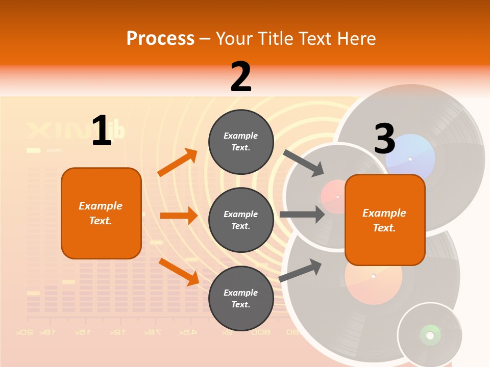 Trance Treble Blots PowerPoint Template