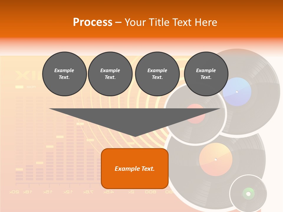 Trance Treble Blots PowerPoint Template