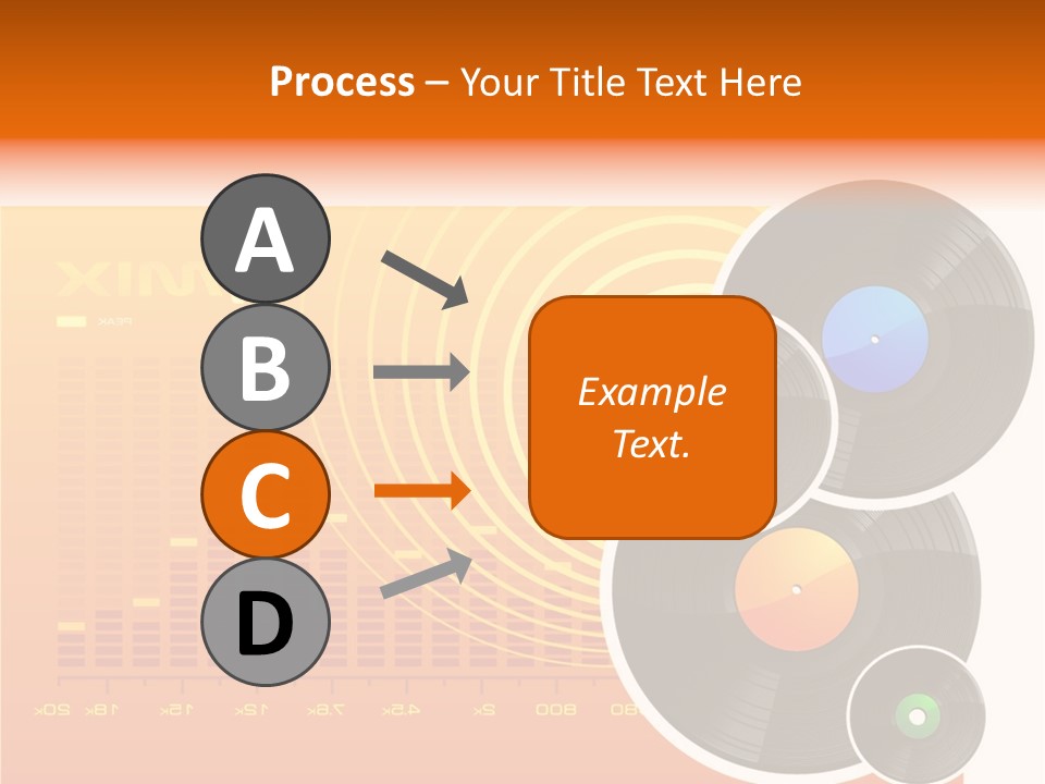 Trance Treble Blots PowerPoint Template