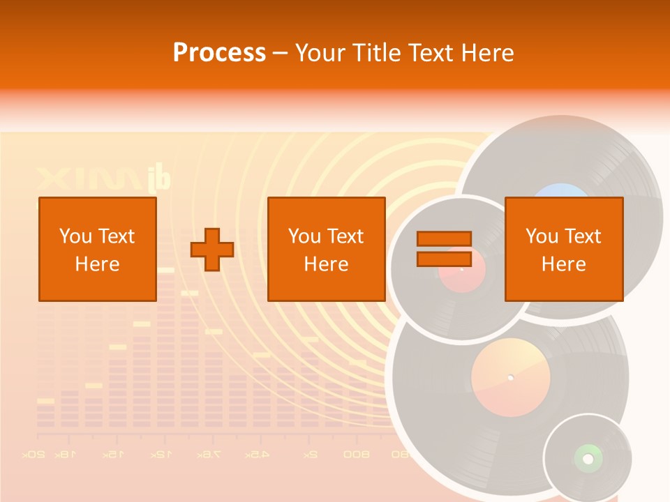 Trance Treble Blots PowerPoint Template