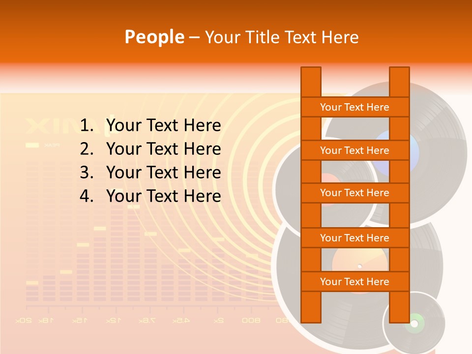 Trance Treble Blots PowerPoint Template