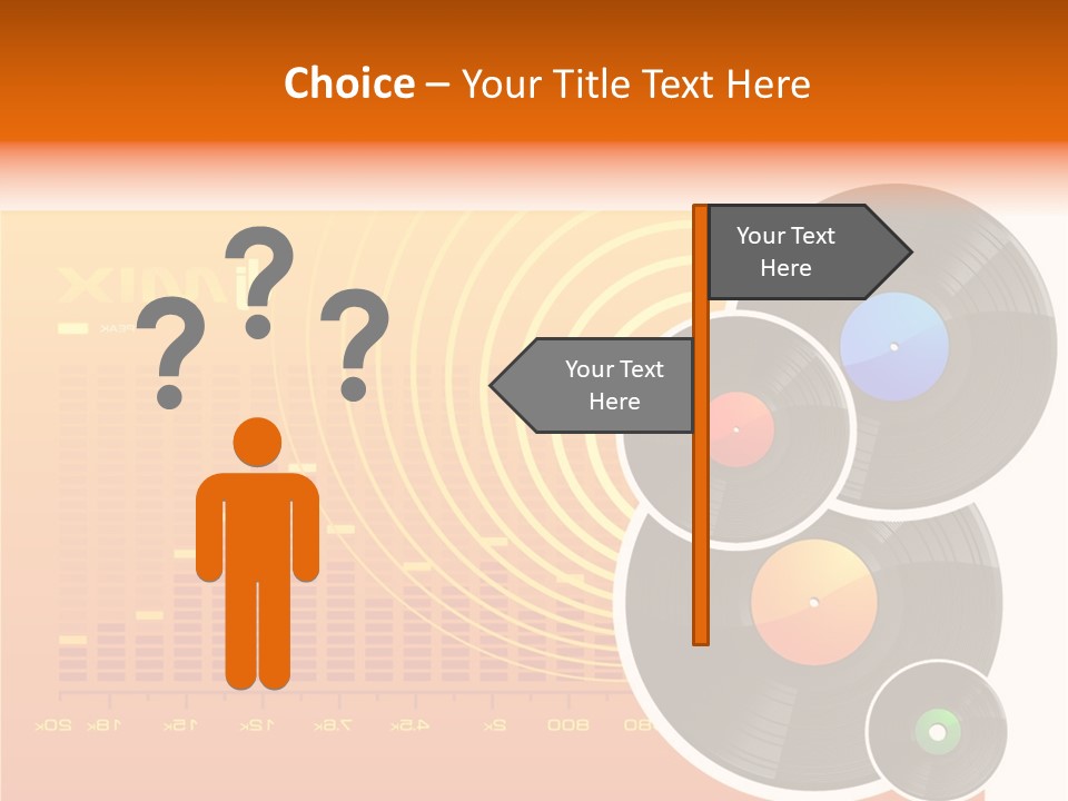 Trance Treble Blots PowerPoint Template