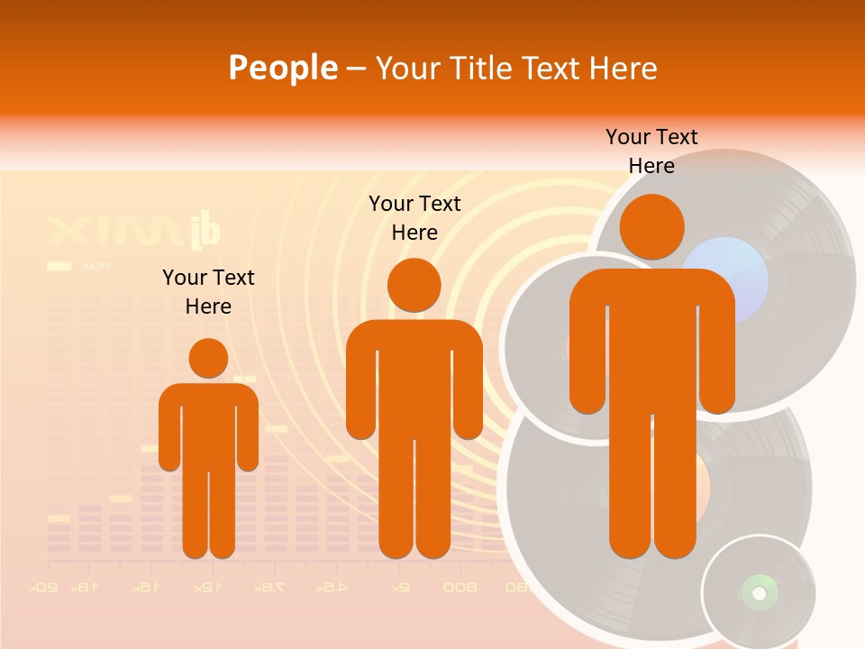 Trance Treble Blots PowerPoint Template