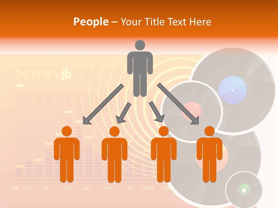 Trance Treble Blots PowerPoint Template