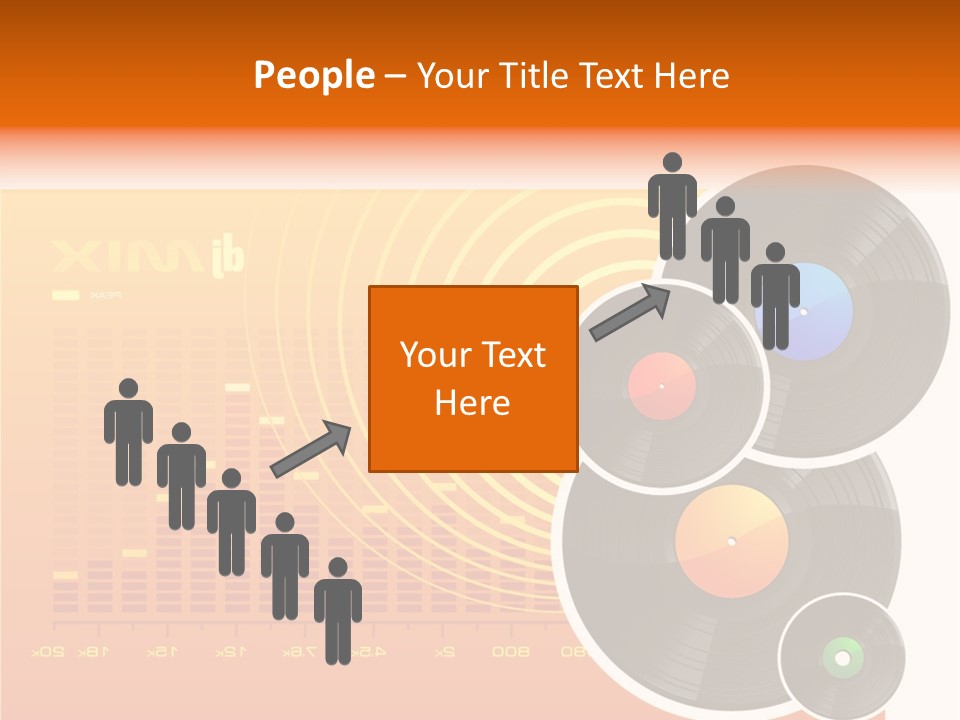 Trance Treble Blots PowerPoint Template