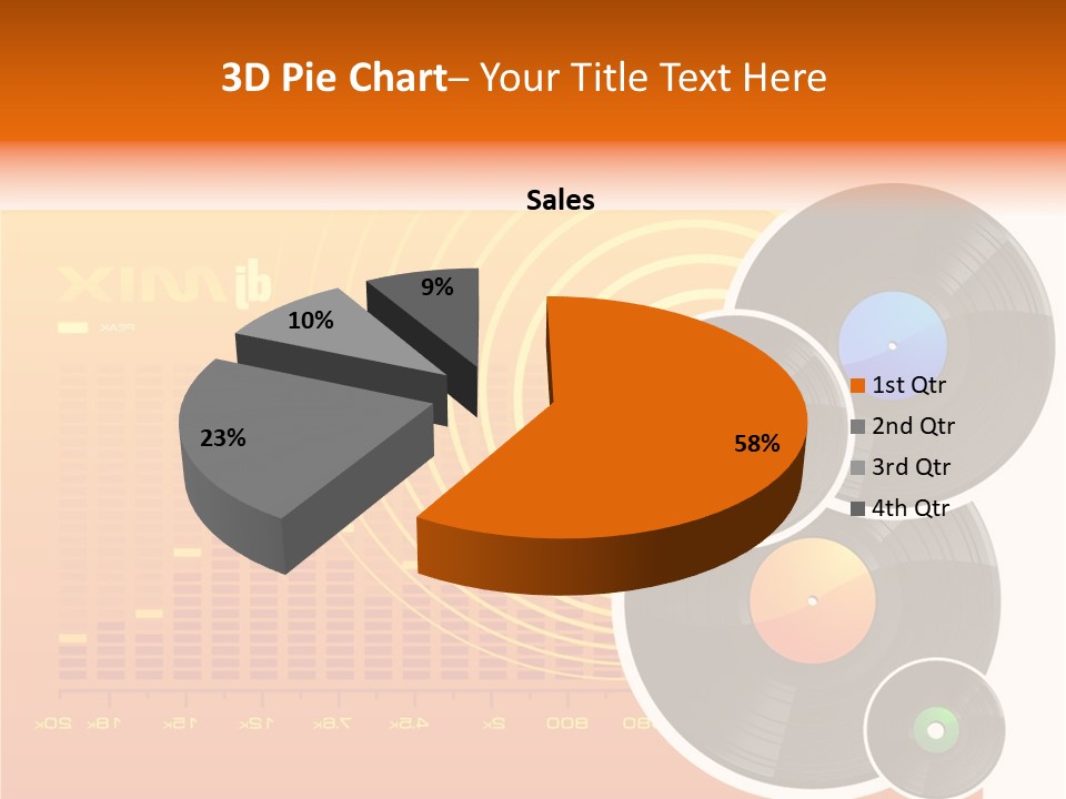 Trance Treble Blots PowerPoint Template