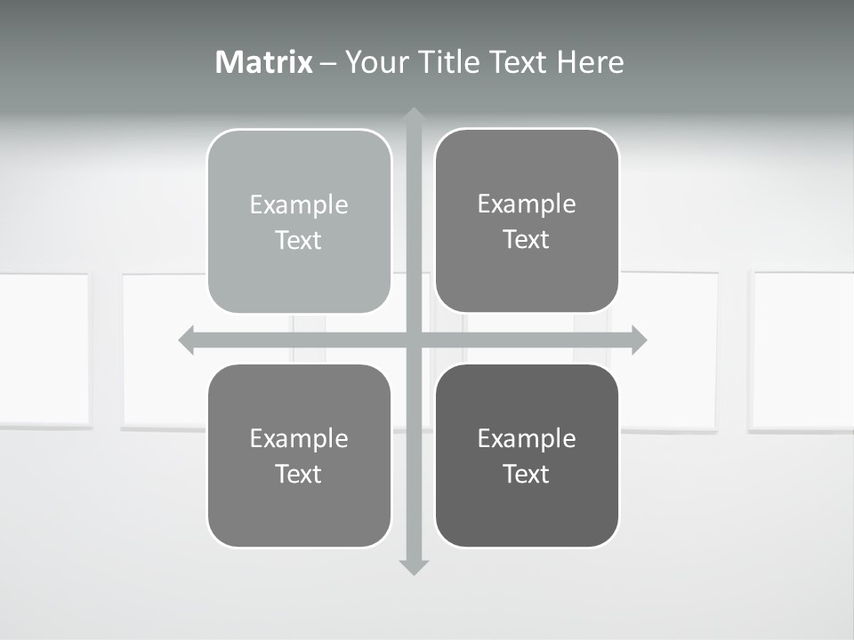 Frame Paintings Horizontal PowerPoint Template