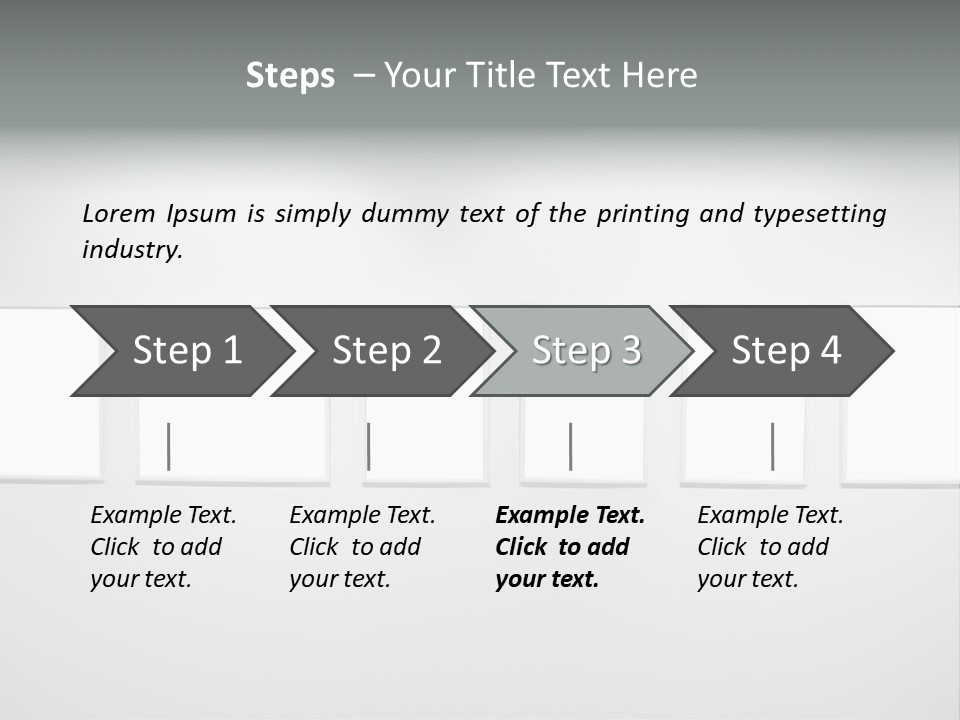 Frame Paintings Horizontal PowerPoint Template