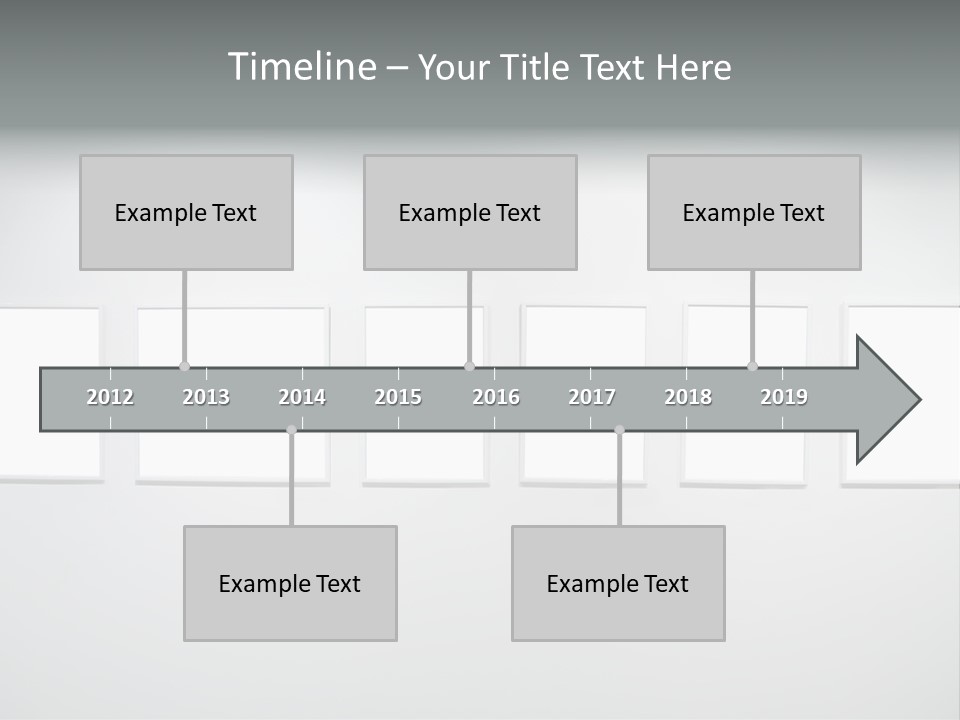 Frame Paintings Horizontal PowerPoint Template