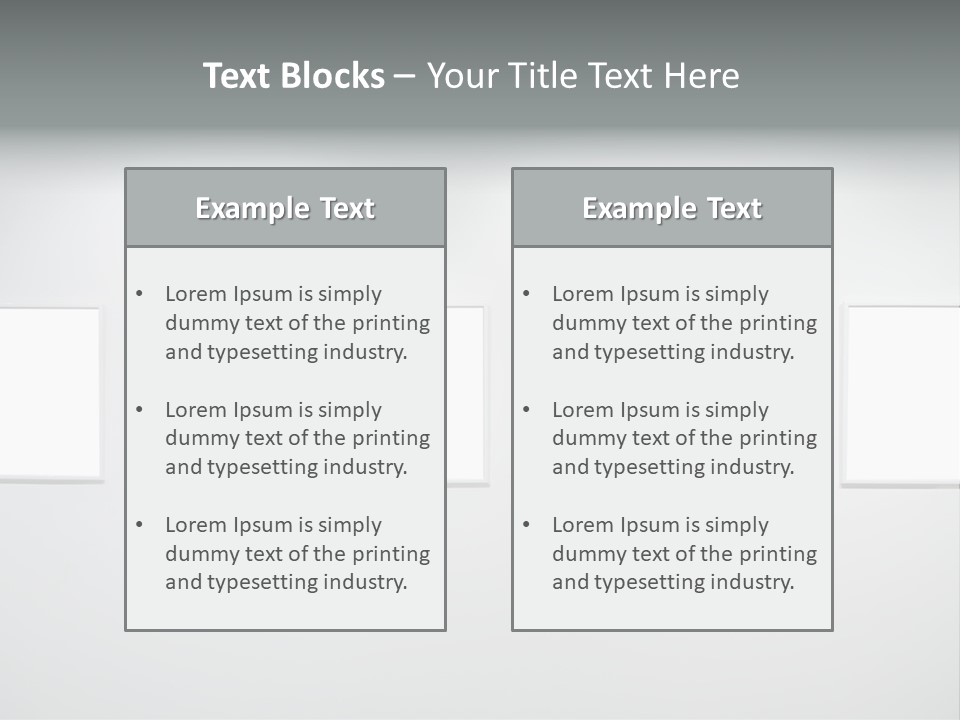 Frame Paintings Horizontal PowerPoint Template