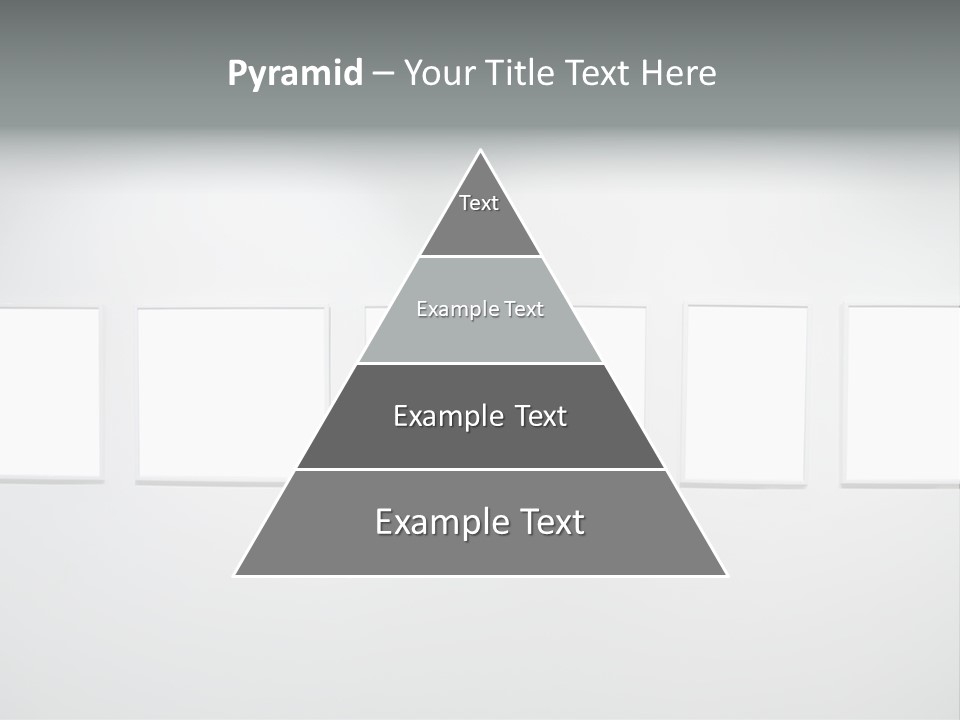 Frame Paintings Horizontal PowerPoint Template