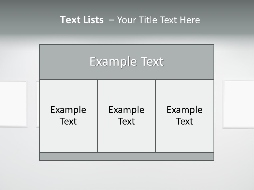 Frame Paintings Horizontal PowerPoint Template