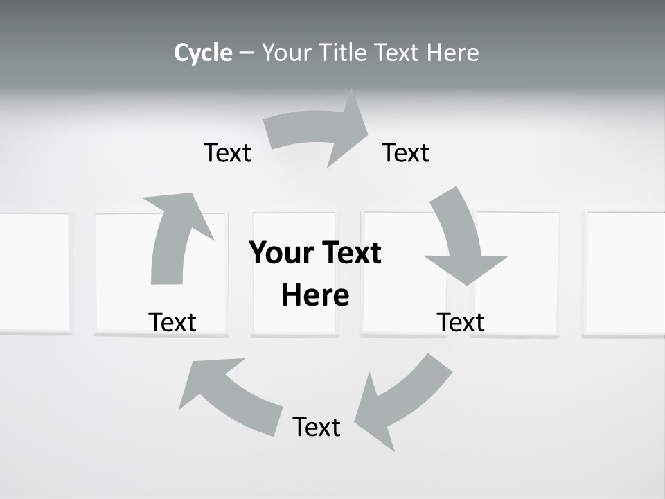 Frame Paintings Horizontal PowerPoint Template