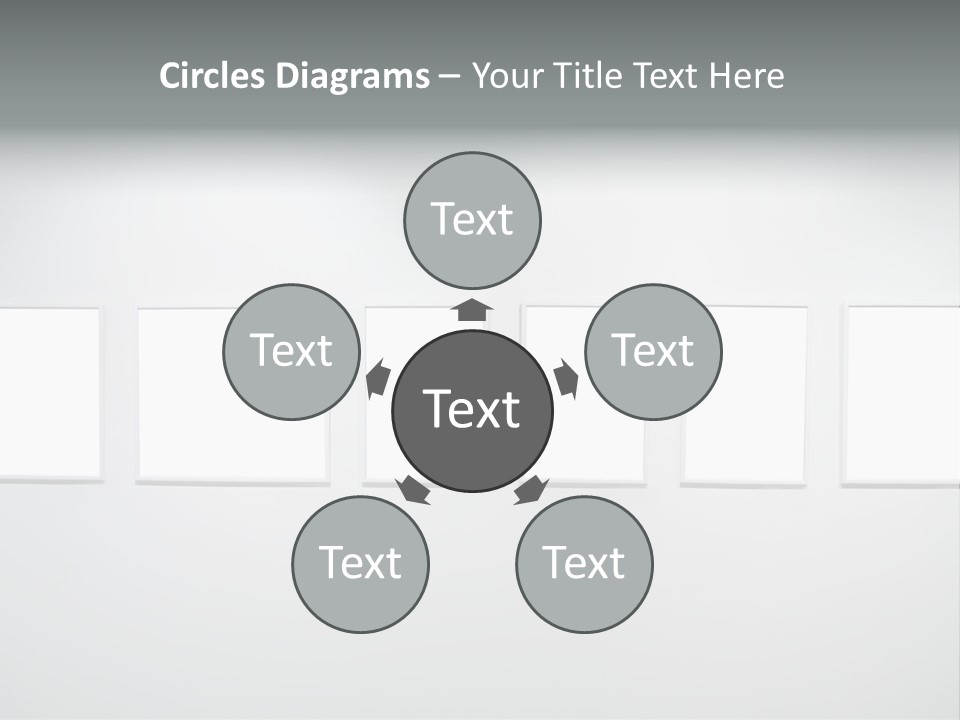 Frame Paintings Horizontal PowerPoint Template