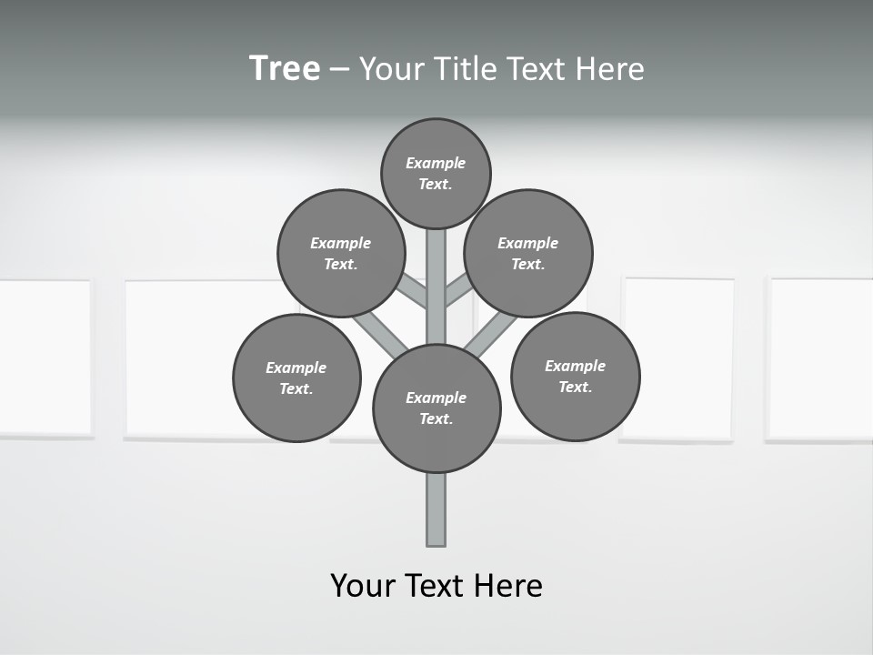 Frame Paintings Horizontal PowerPoint Template