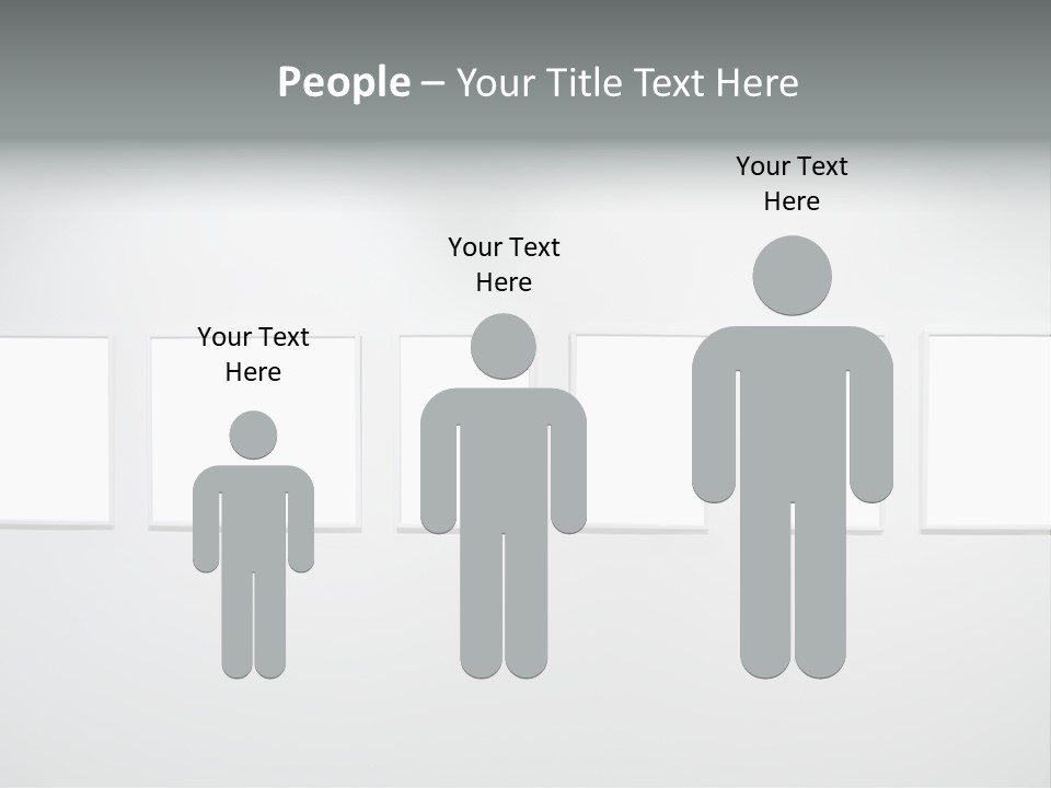 Frame Paintings Horizontal PowerPoint Template