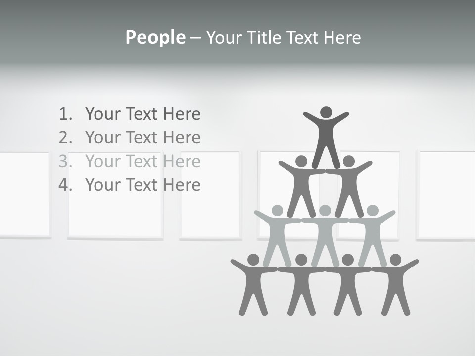 Frame Paintings Horizontal PowerPoint Template