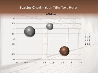 Indoors Cement Block PowerPoint Template