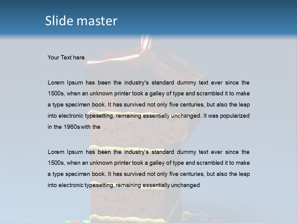 Birthday Party Burn PowerPoint Template