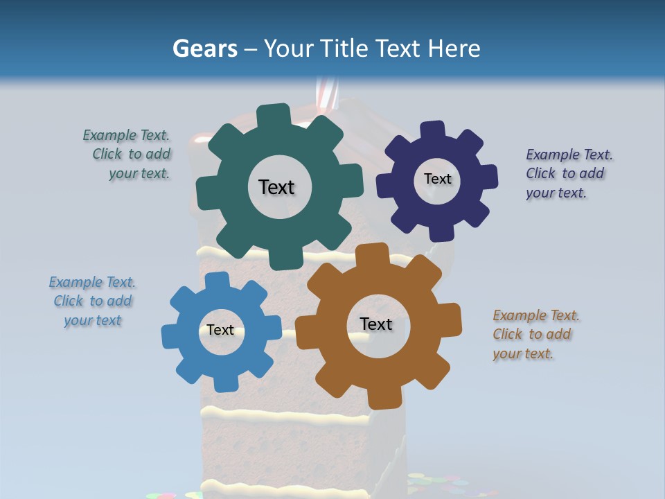 Birthday Party Burn PowerPoint Template