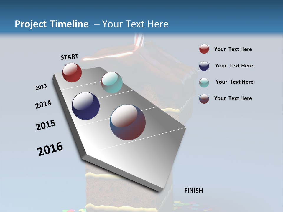 Birthday Party Burn PowerPoint Template