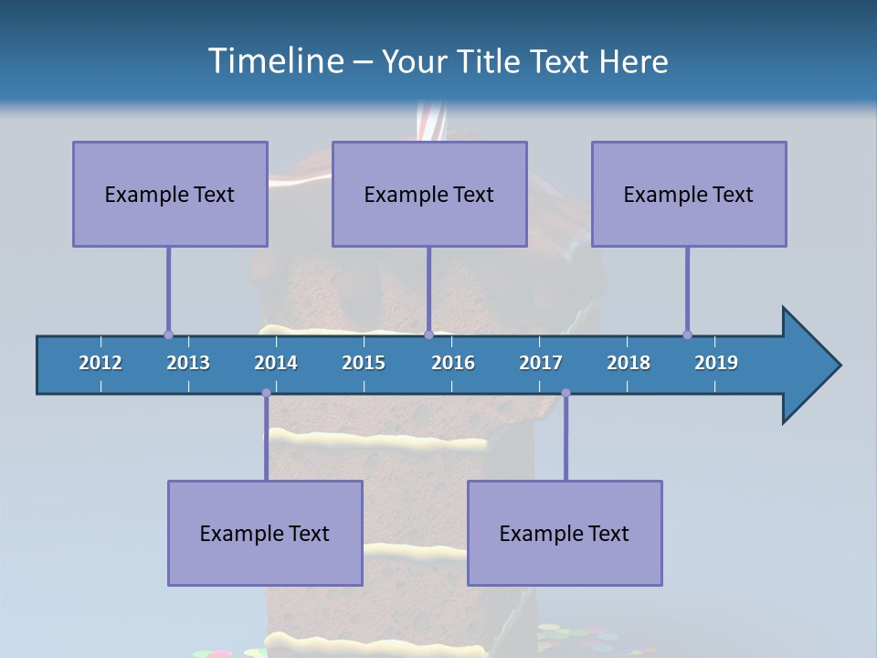 Birthday Party Burn PowerPoint Template