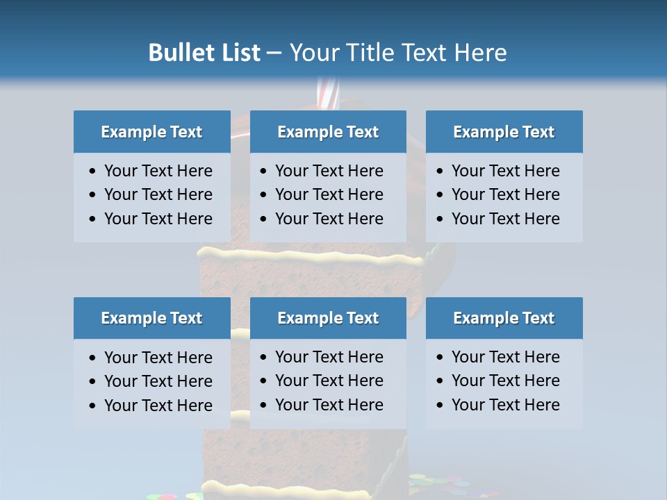 Birthday Party Burn PowerPoint Template