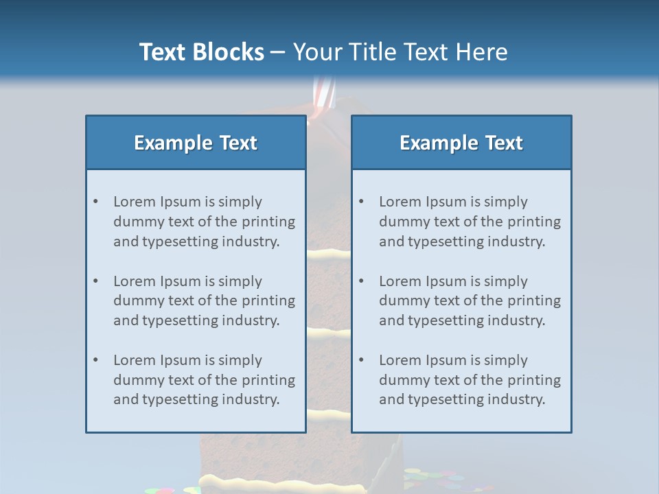 Birthday Party Burn PowerPoint Template