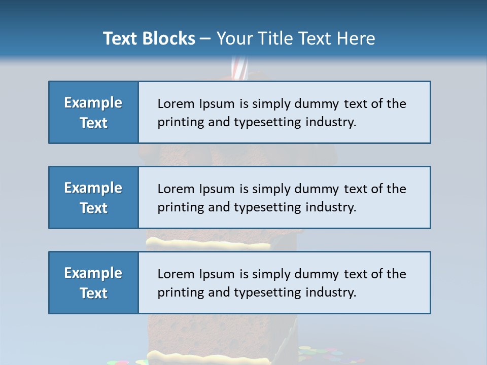 Birthday Party Burn PowerPoint Template