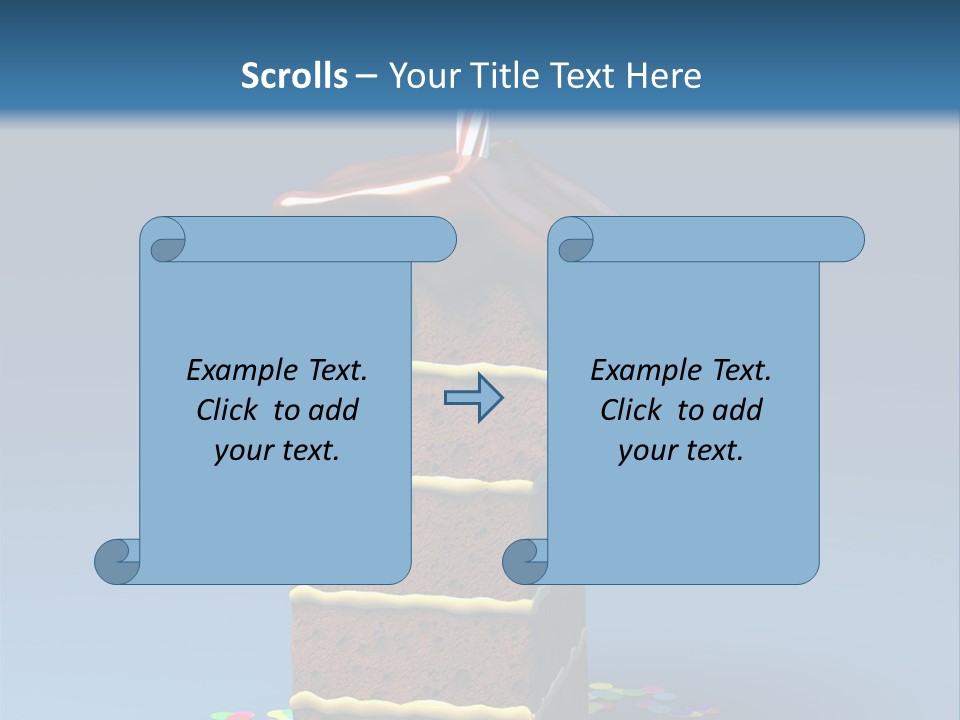 Birthday Party Burn PowerPoint Template