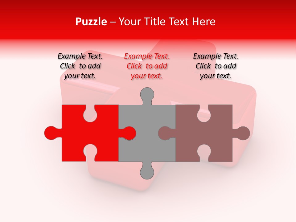 Implementation Jigsaw Playing PowerPoint Template