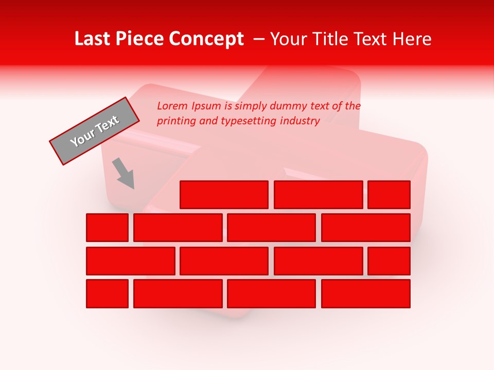 Implementation Jigsaw Playing PowerPoint Template