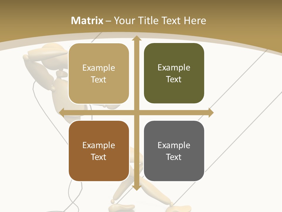 Person Mannequin Tension PowerPoint Template