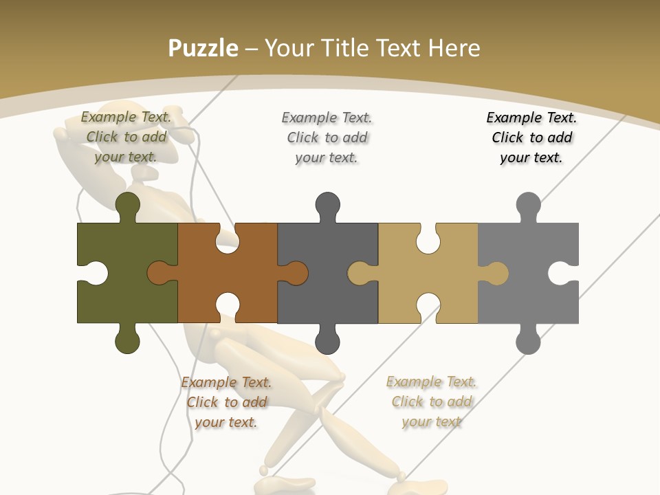 Person Mannequin Tension PowerPoint Template