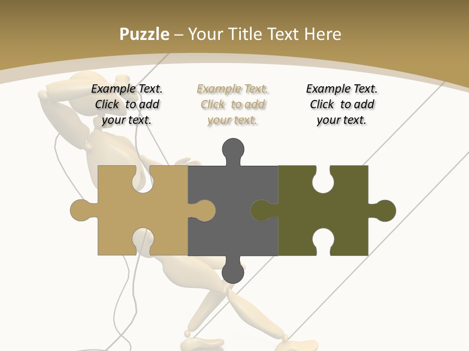 Person Mannequin Tension PowerPoint Template