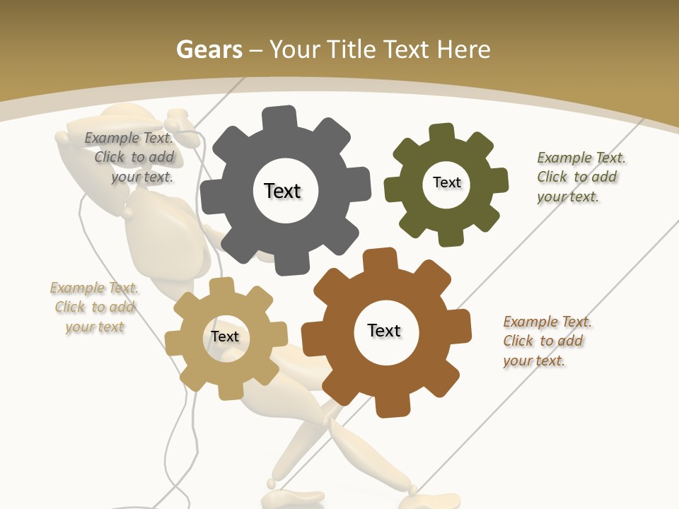 Person Mannequin Tension PowerPoint Template