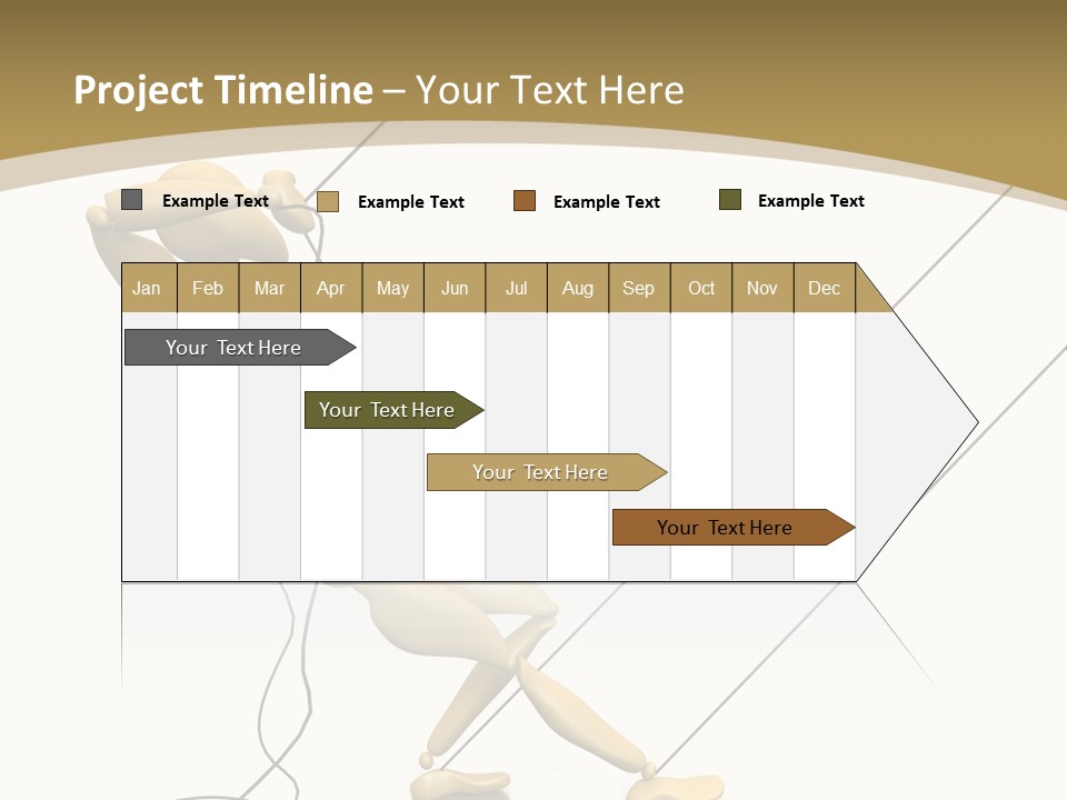 Person Mannequin Tension PowerPoint Template