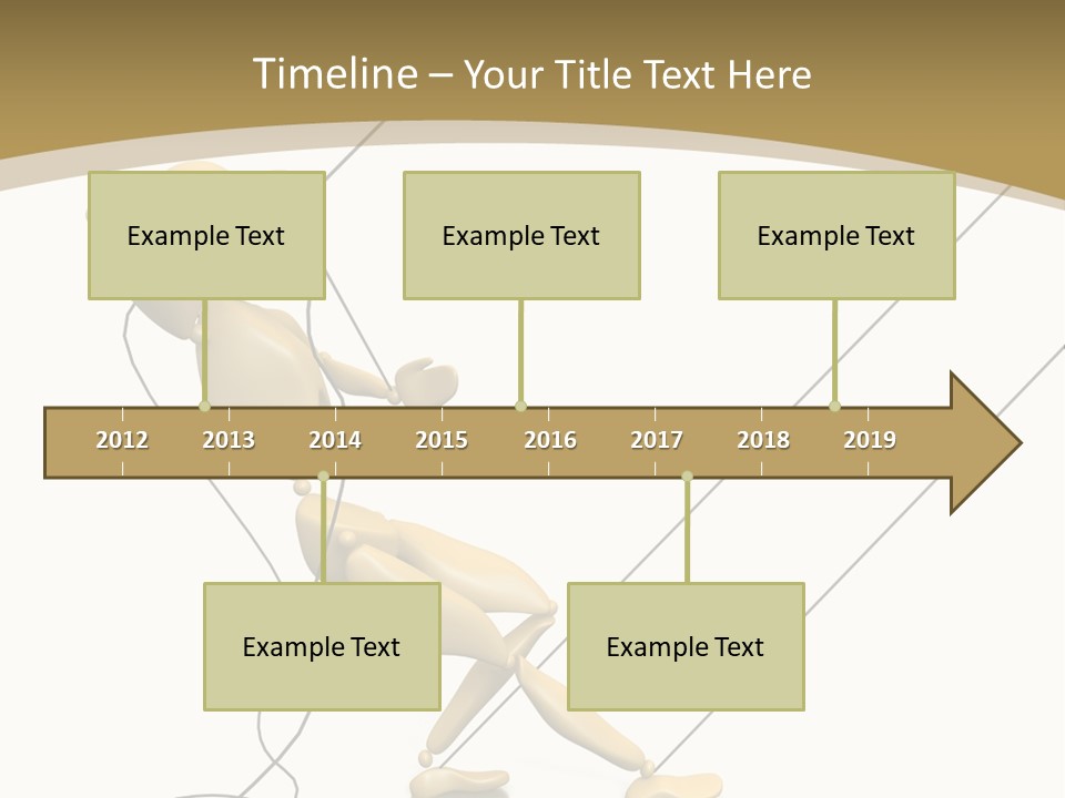 Person Mannequin Tension PowerPoint Template