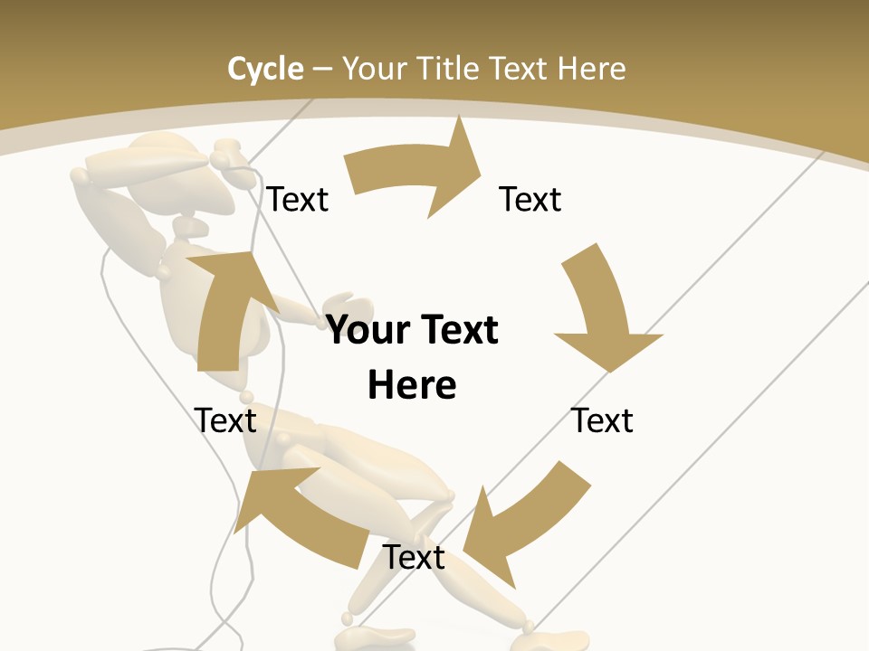 Person Mannequin Tension PowerPoint Template