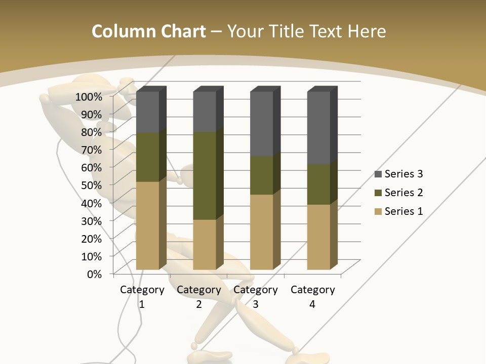 Person Mannequin Tension PowerPoint Template