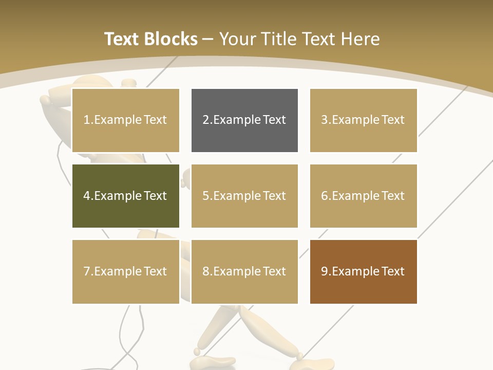 Person Mannequin Tension PowerPoint Template