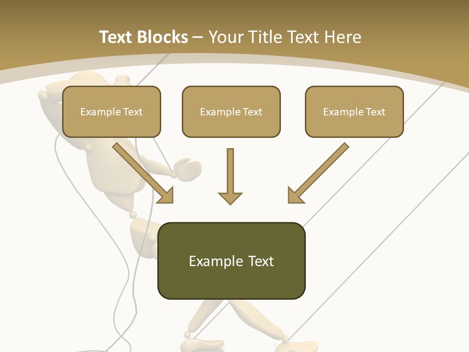 Person Mannequin Tension PowerPoint Template