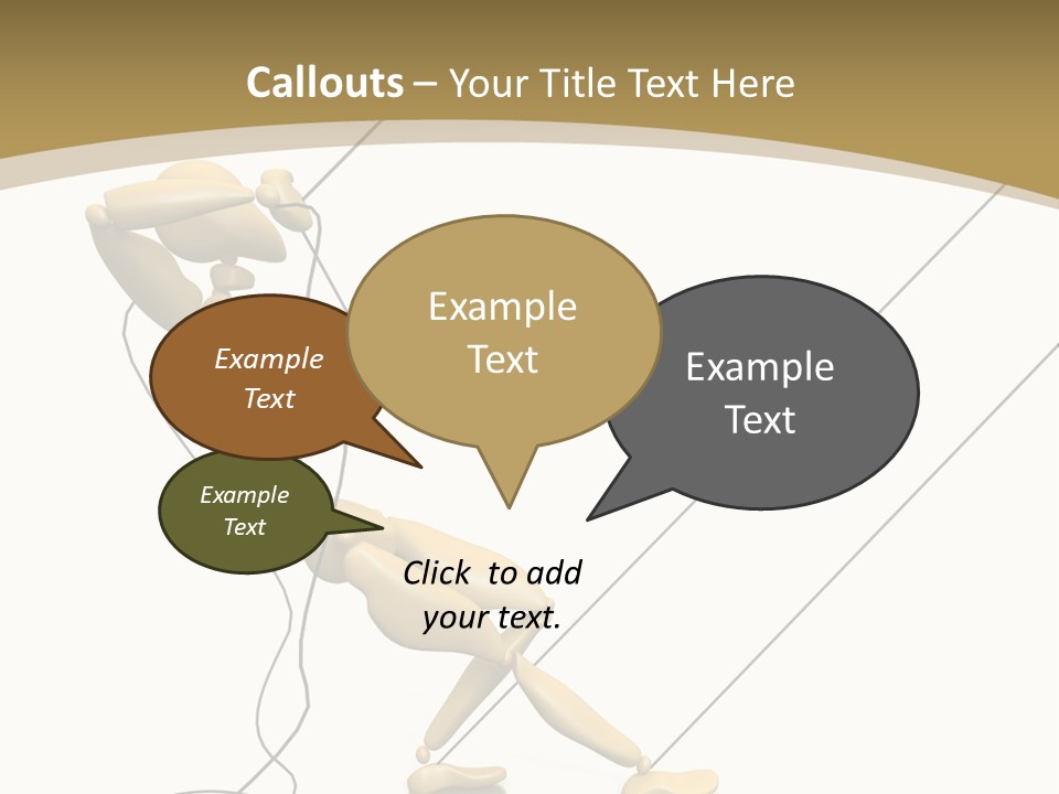 Person Mannequin Tension PowerPoint Template